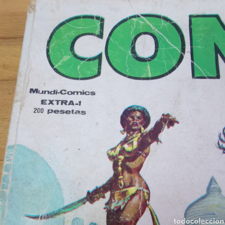 Tebeos: C&oacute;mic de Conan el B&aacute;rbaro de 1980, Extra 1. Ediciones Mundi - Foto 2