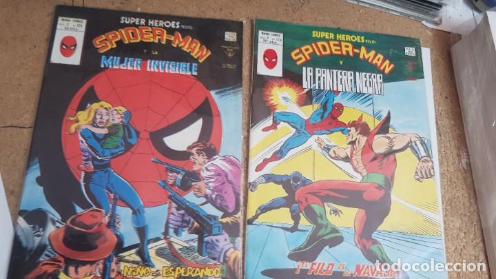 Tebeos: SPIDERMAN N&deg;s 123 y 124 ( super heroes presenta) vertice - Foto 1