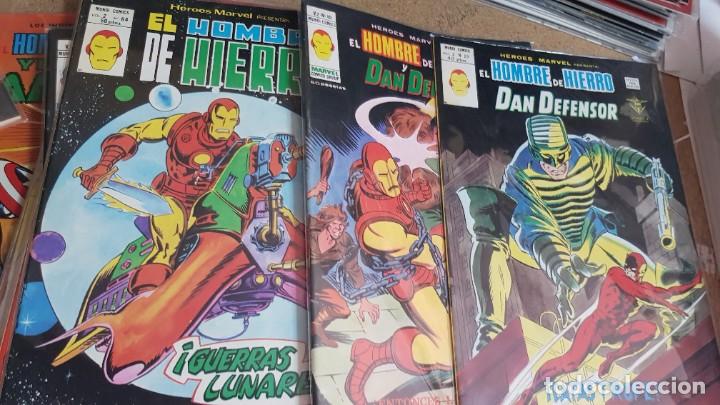 Tebeos: HEROES MARVEL presenta n&deg; 45.55 64..H de HIERRO y DAN DEFENSOR.VERTICE - Foto 1