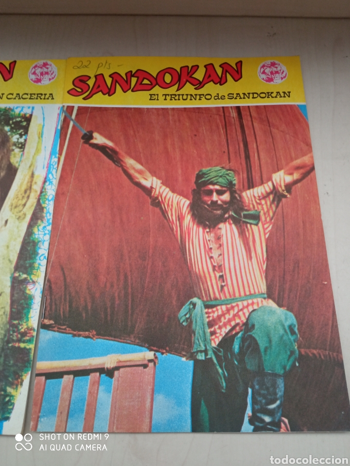 Tebeos: Lote 2 c&oacute;mic sandokan antiguos como nuevos - Foto 4