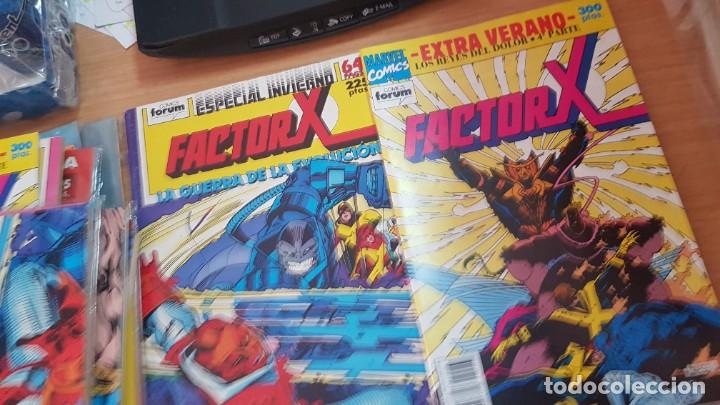 Tebeos: FACTOR X : ESPECIAL INVIERNO + EXTRA VERANO ( lote 2 n&uacute;meros ) FORUM - Foto 1