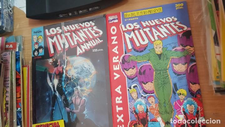 Tebeos: NUEVOS MUTANTES : ESPECIAL PRIMAVERA + EXTRA VERANO ( lote 2 números ) FORUM