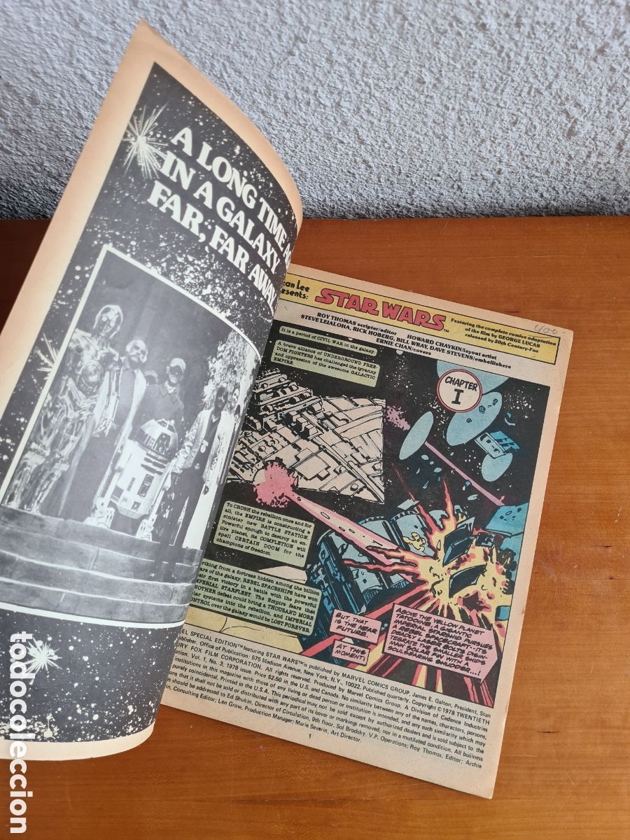 Tebeos: C&oacute;mic Star Wars - Marvel Special Edition a&ntilde;o 1978 - La Guerra de las Galaxias - Foto 7