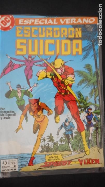 Tebeos: ESCUADR&Oacute;N SUICIDA. ESPECIAL VERANO / C-14 - Foto 1