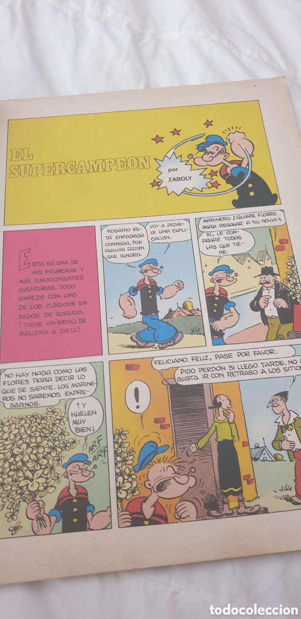 Tebeos: C&oacute;mic extra Popeye,El S&uacute;per campe&oacute;n. - Foto 4