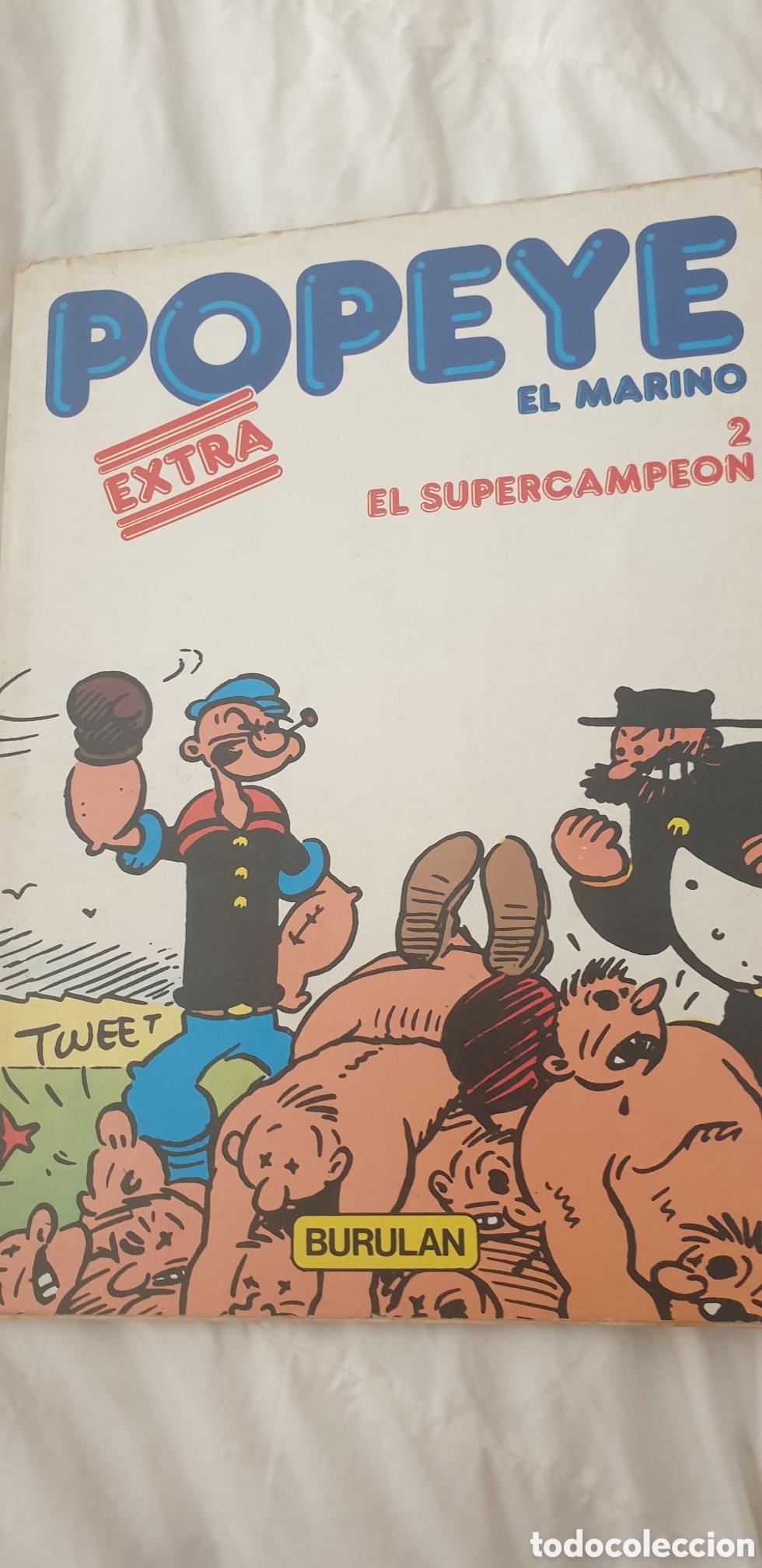 Tebeos: C&oacute;mic extra Popeye,El S&uacute;per campe&oacute;n. - Foto 1