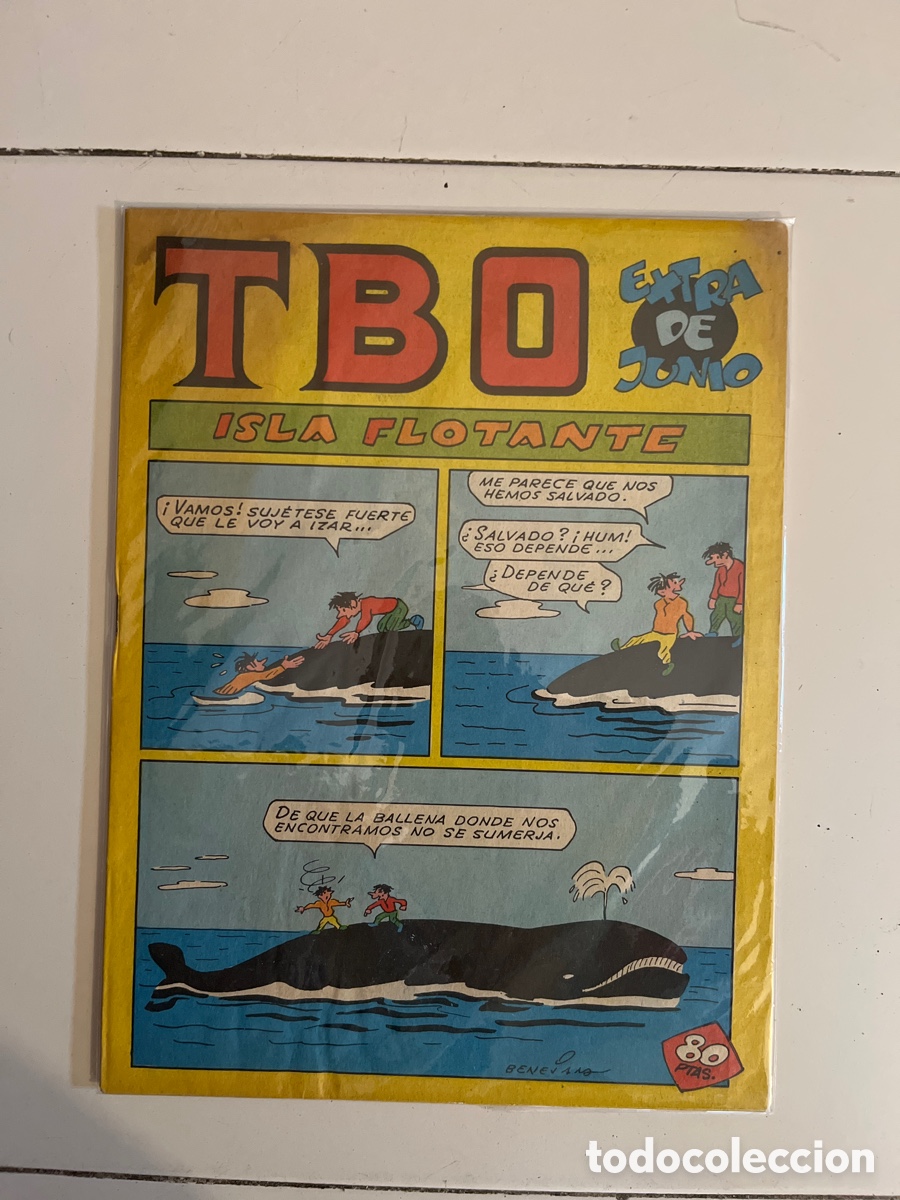 Tebeos: TBO EXTRA DE JUNIO, ISLA FLOTANTE, (EDICIONES TBO) - Foto 1