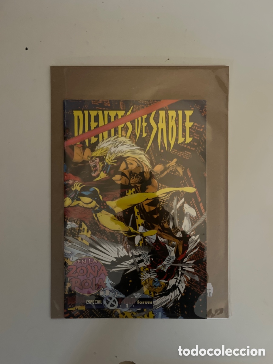 Tebeos: X MEN, ESPECIAL, DIENTES DE SABLE, (COMICS FORUM) - Foto 1