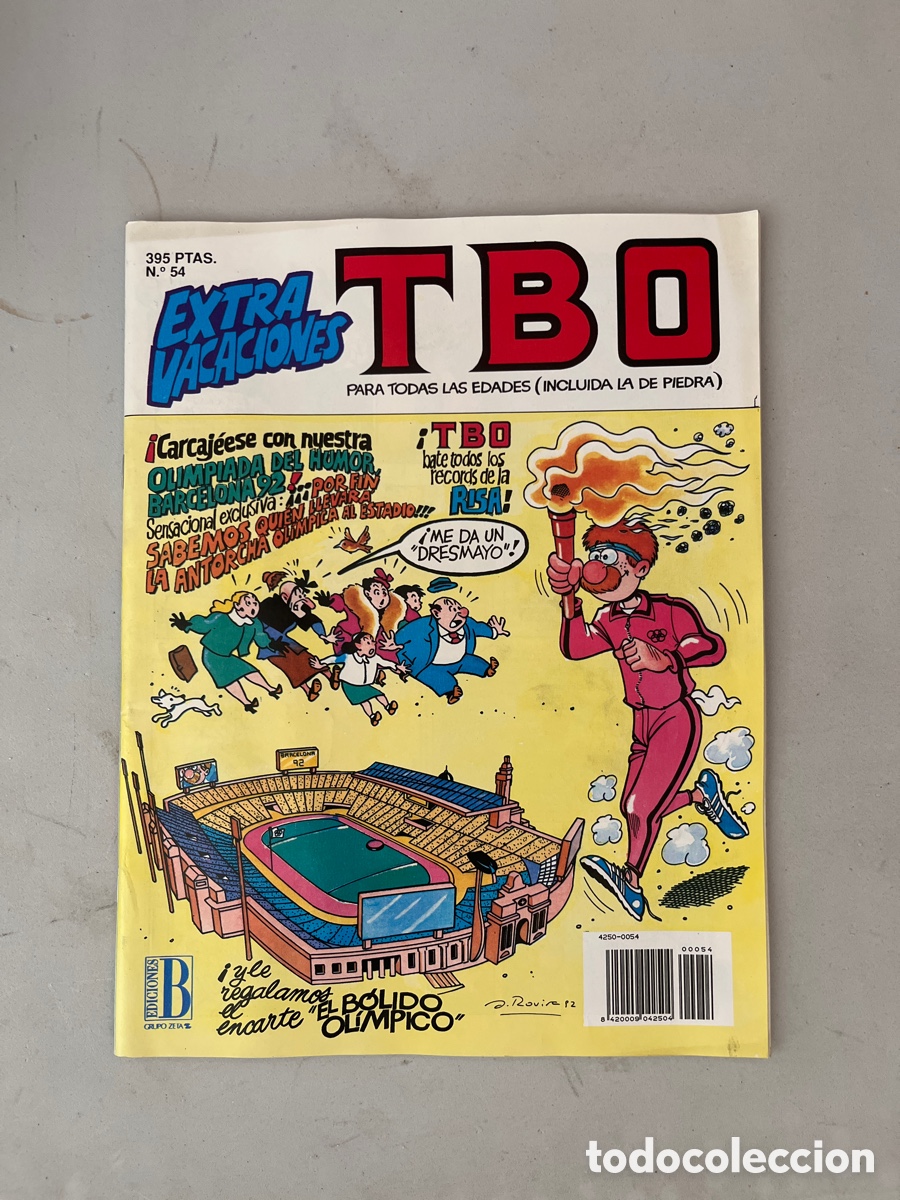 Tebeos: TBO EXTRA DE VACACIONES, N&ordm; 54, (EDICIONES B Y GRUPO Z) - Foto 1