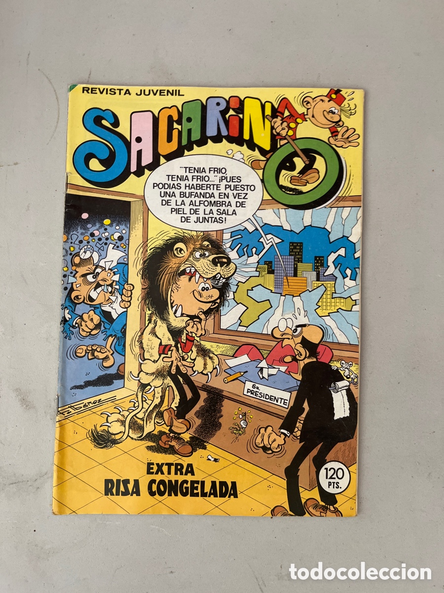 Tebeos: SACARINO, EXTRA RISA CONGELADA, N&ordm; 45, A&Ntilde;O 1983, (BRUGUERA) - Foto 1