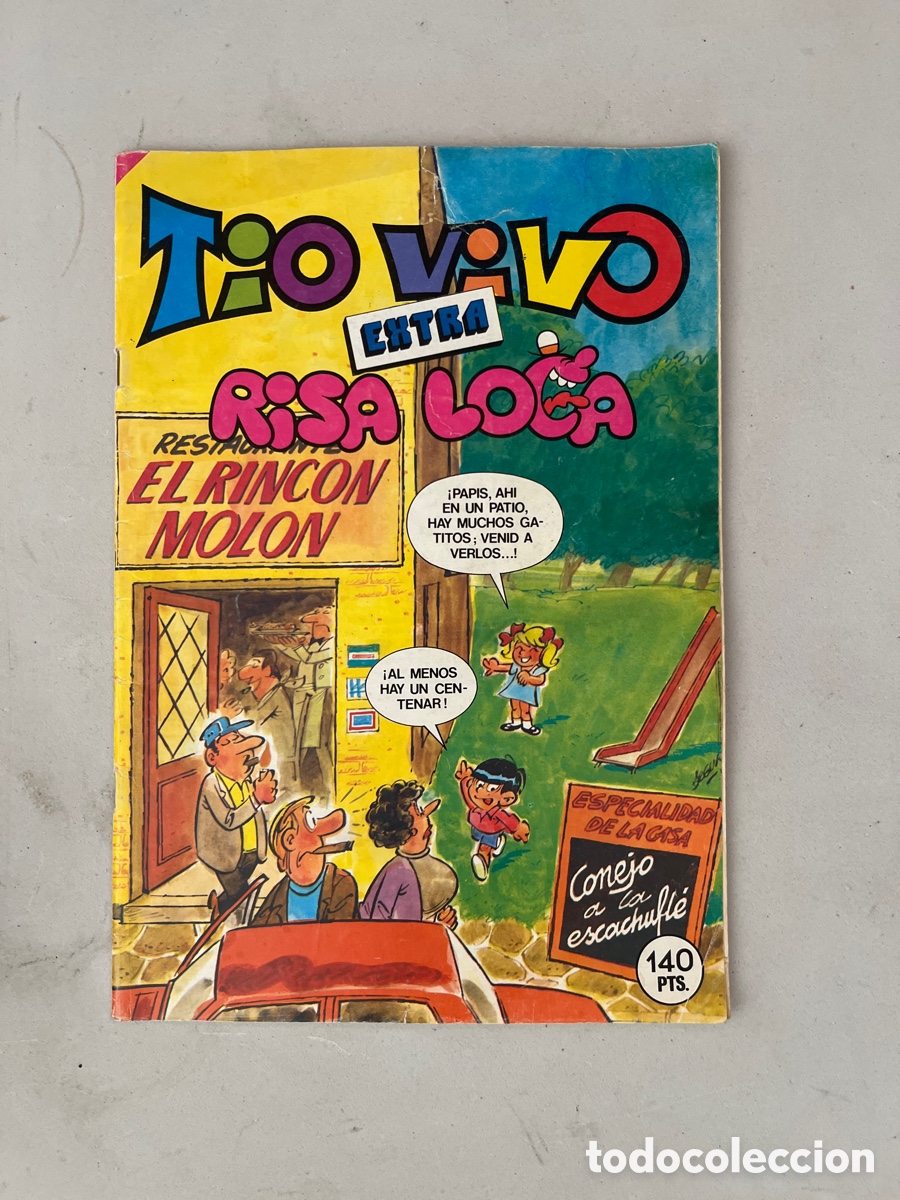 Tebeos: TIO VIVO EXTRA, RISA LOCA, N&ordm; 89, A&Ntilde;O 1985, (BRUGUERA) - Foto 1