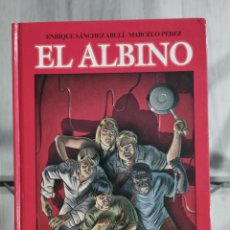 Tebeos: EL ALBINO ENRIQUE SANCHEZ ABULI CREADOR DE TORPEDO ALBUM TAPA DURA. Lote 378986274
