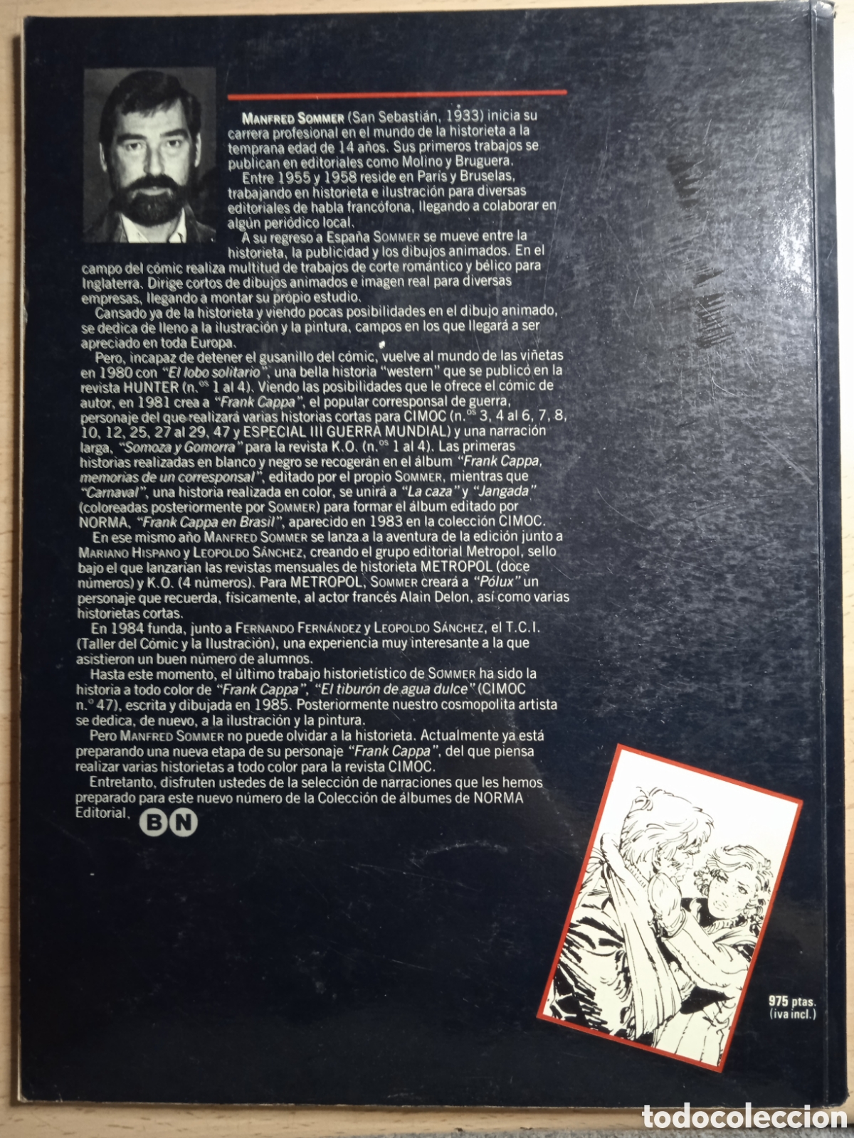 Tebeos: Frank Cappa.welcome.N5.Coleccion B N.Norma. - Foto 2