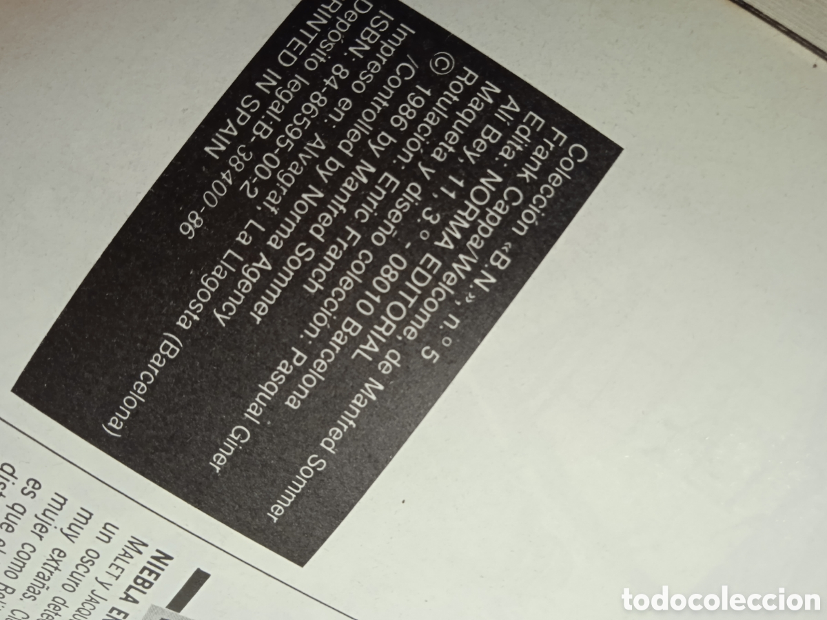 Tebeos: Frank Cappa.welcome.N5.Coleccion B N.Norma. - Foto 4