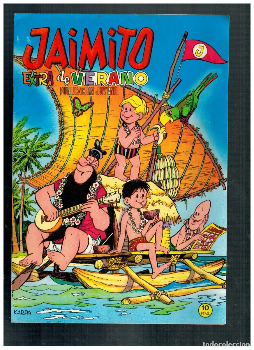 Tebeos: JAIMITO EXTRA DE VERANO 1969. VALENCIANA. ORIGINAL. - Foto 1