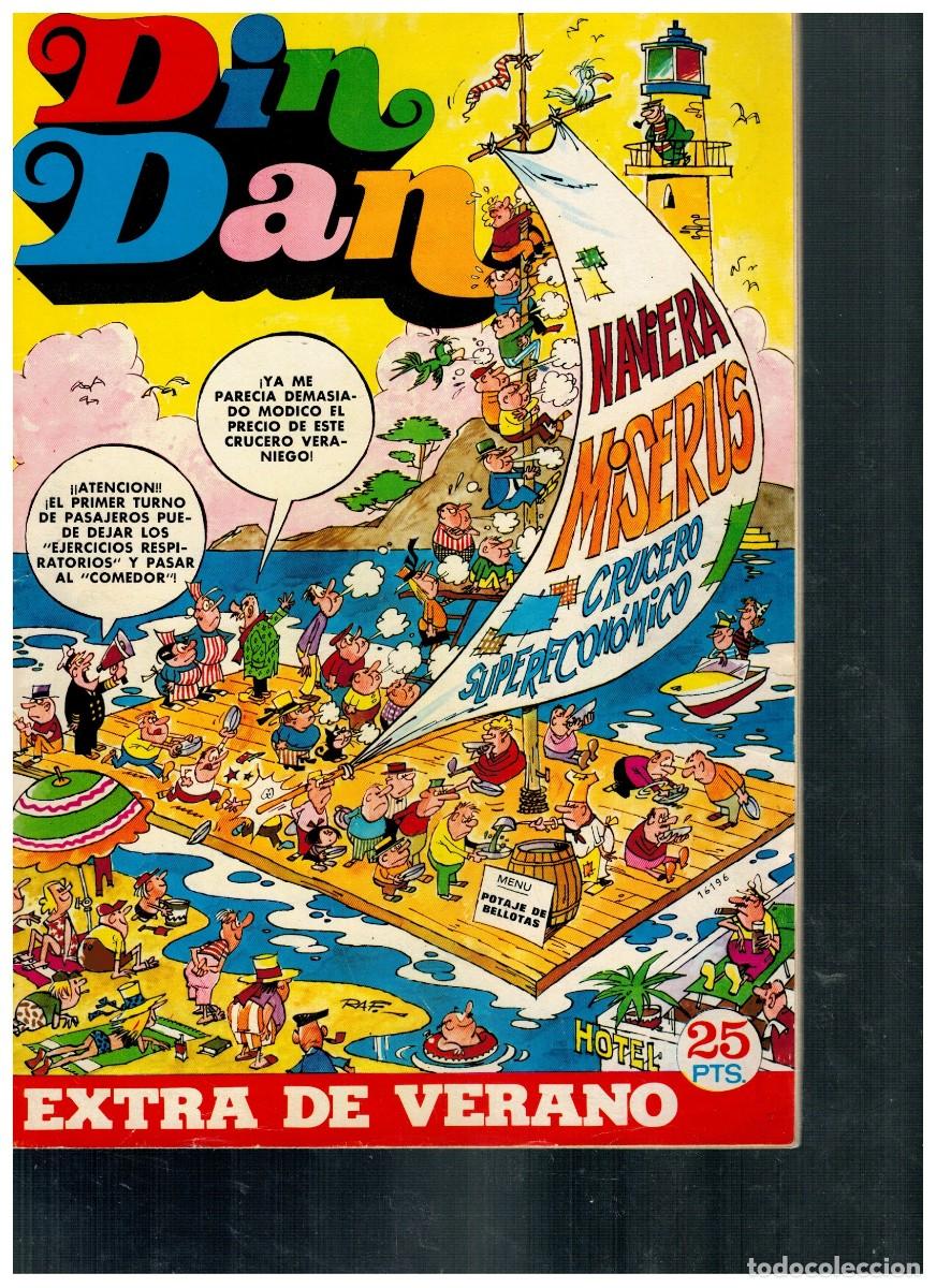 Tebeos: DIN DAN EXTRA DE VERANO 1973. BRUGUERA. - Foto 1