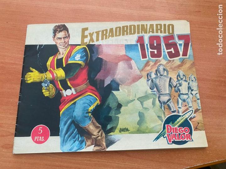 Tebeos: DIEGO VALOR EXTRAORDINARIO 1957. ORIGINAL (COM5) - Foto 1