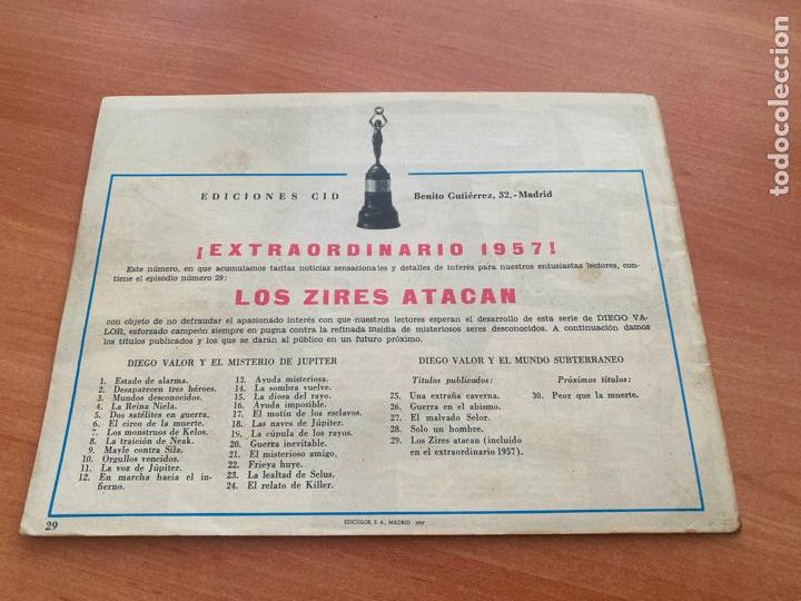 Tebeos: DIEGO VALOR EXTRAORDINARIO 1957. ORIGINAL (COM5) - Foto 2