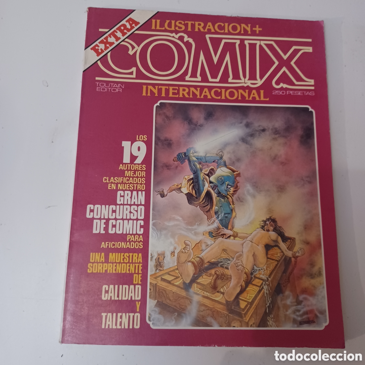 Tebeos: C&oacute;mic Ilustracion+ Comix Internacional Extra concurso 1983 - Foto 1