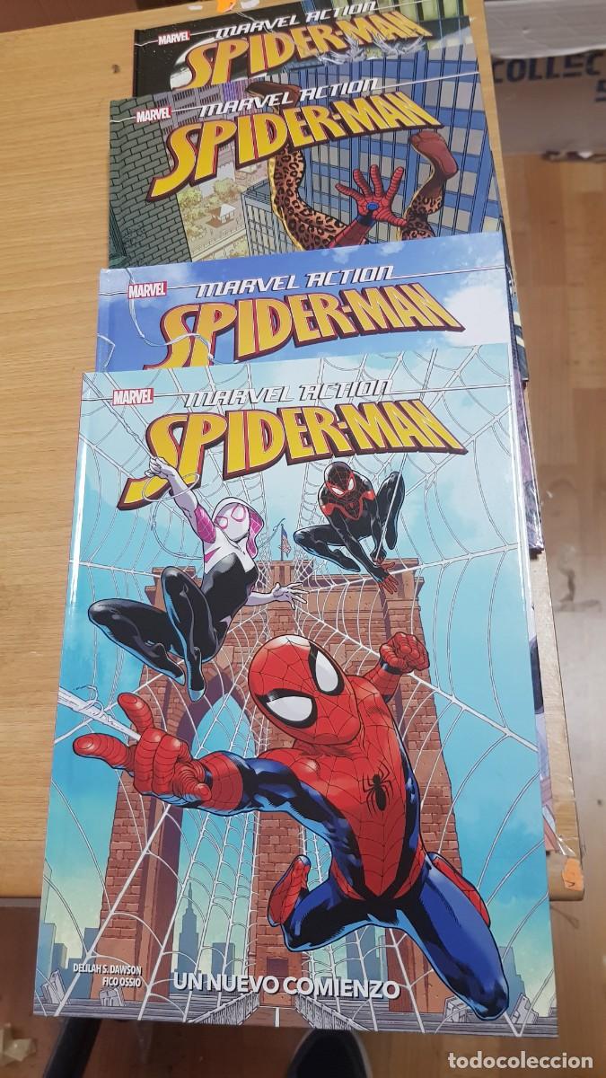 Tebeos: MARVEL ACTION SPIDERMAN ..N 1.2.3.4 ( completa ) panini - Foto 1