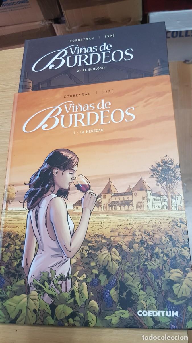 Tebeos: VI&Ntilde;AS DE BURDEOS n 1. Y 2. ( completa 2 tomos ) COEDITUM - Foto 1