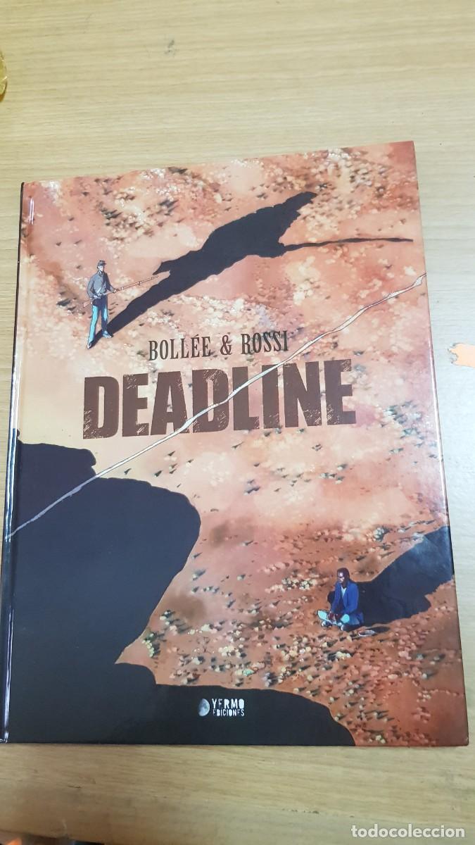 Tebeos: DEADLINE...TOMO EN TAPA DURA DE YERMO - Foto 1