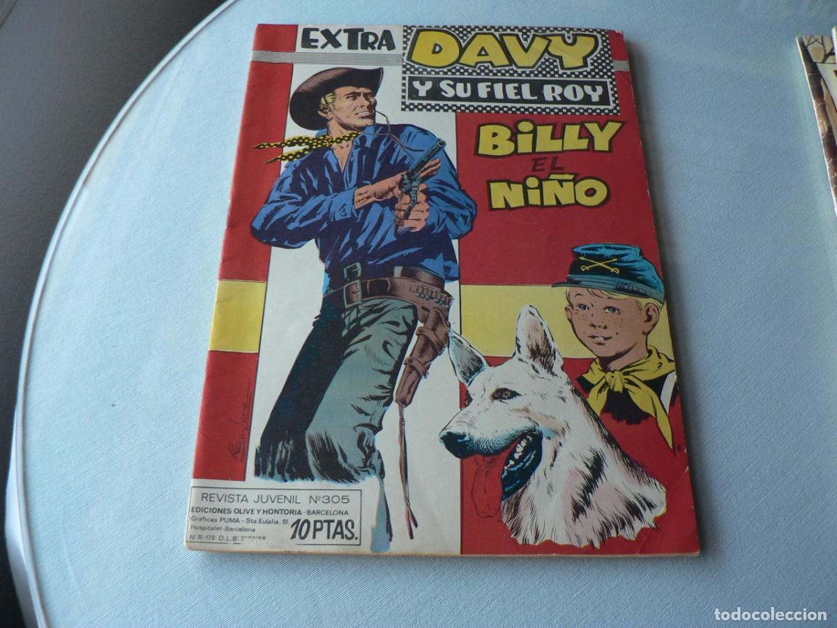 Tebeos: EXTRA DAVY Y SU FIEL ROY - Foto 1
