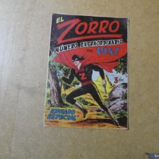 Tebeos: EL ZORRO Nº EXTRAORDINARIO DE 1957, ORIGINAL, FERMA. Lote 400759449