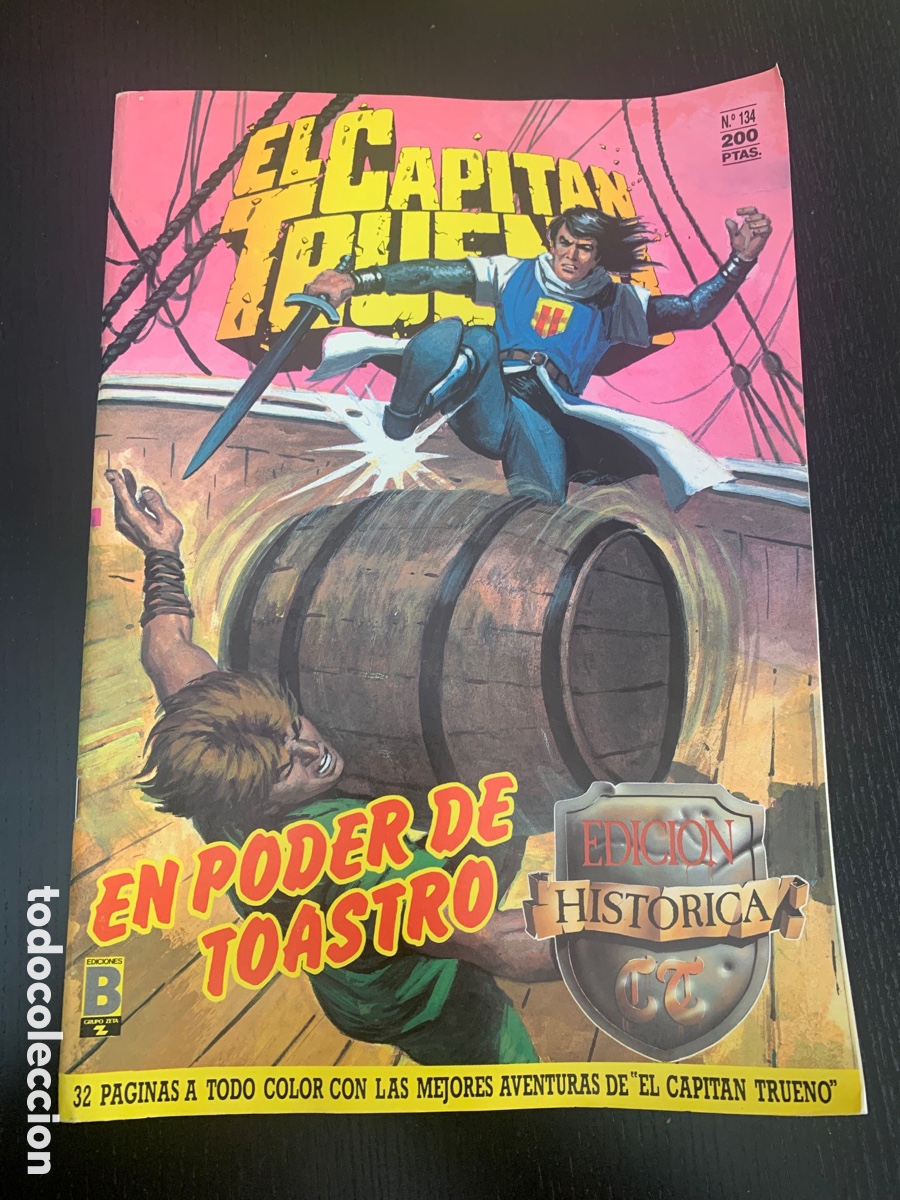 Tebeos: EN PODER DE TOASTRO CAPITAN TRUENO N 134 - Foto 1