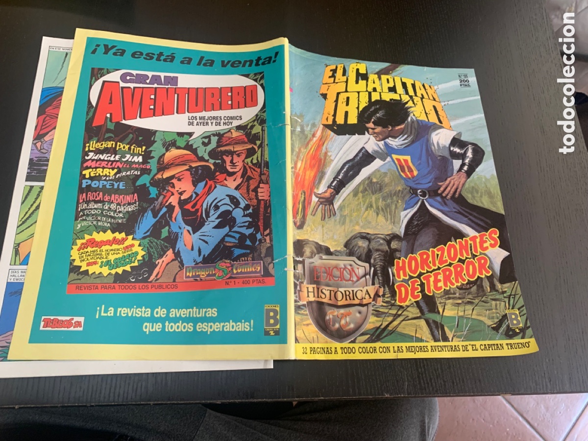 Tebeos: Horizontes de terror capitan trueno n125 tebeo - Foto 3