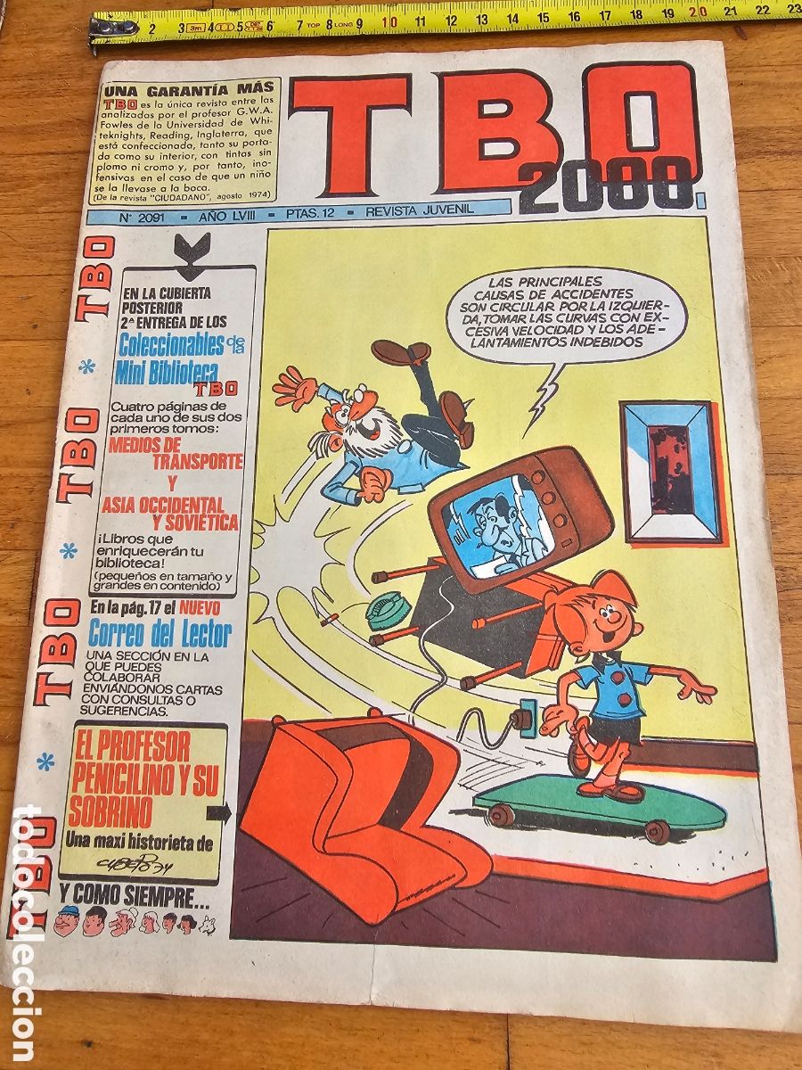 Tebeos: Tebeo TBO 2000 de 1974 n&deg;2091 - Foto 1