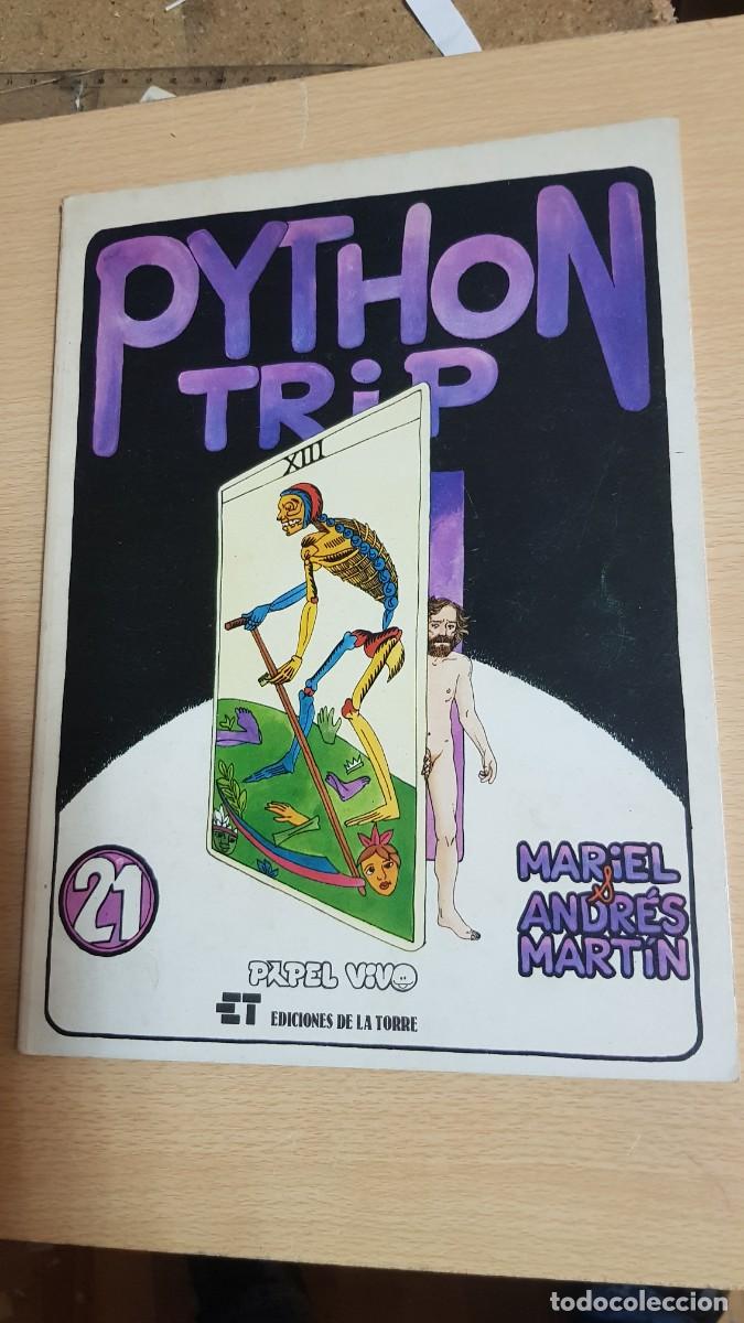 Tebeos: PYTHON TRIP..TOMO EN TAPA BLANDA de PAPEL VIVO - Foto 1