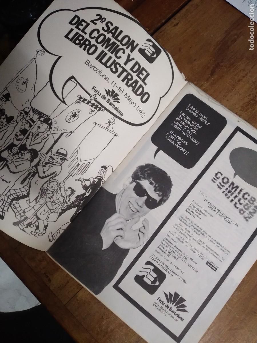 Tebeos: COMIC 82. NUESTRA HISTORIETA EXTRA. 2&ordm; SALON DEL COMIC Y DEL LIBRO ILUSTRADO. BARCELONA. 1982 - Foto 3