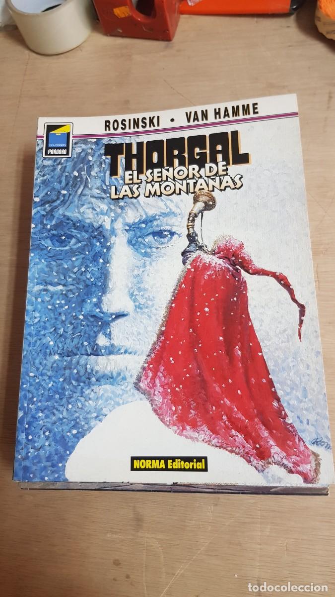Tebeos: THORGAL : EL SE&Ntilde;OR DE LAS MONTA&Ntilde;AS...TAPA BLANDA de NORMA - Foto 1