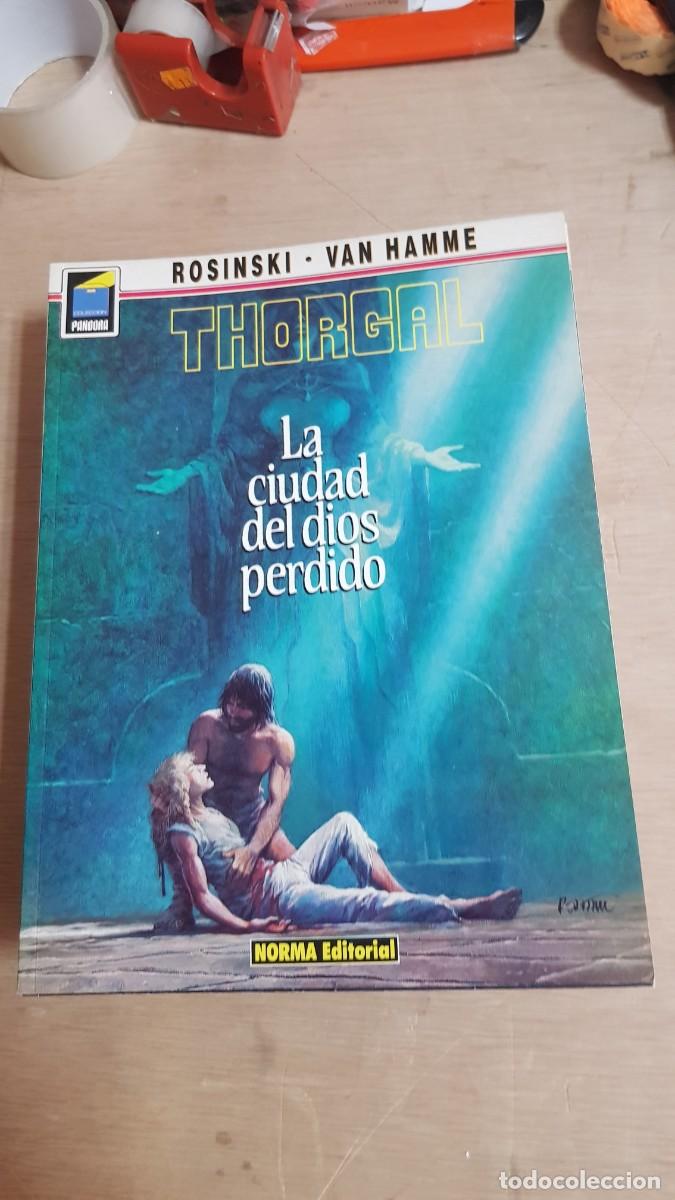 Tebeos: THORGAL : LA CIUDAD DEL DIOS PERDIDO...TAPA BLANDA de NORMA - Foto 1