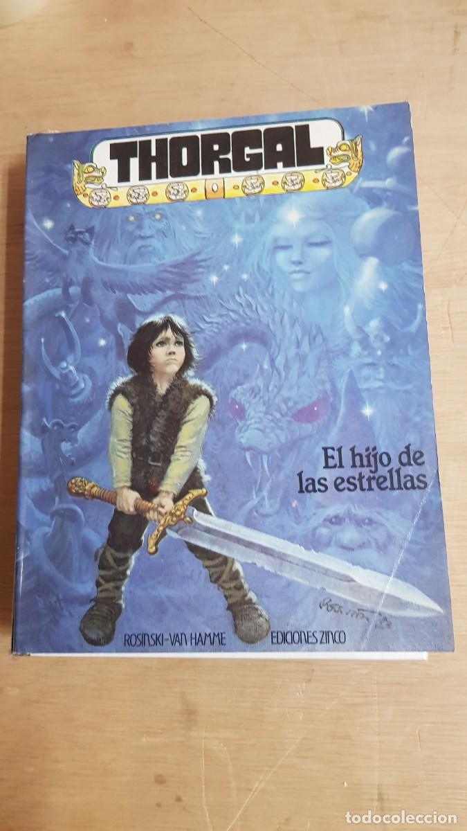 Tebeos: THORGAL : EL HIJO DE LAS ESTRELLAS...TAPA BLANDA de ZINCO - Foto 1