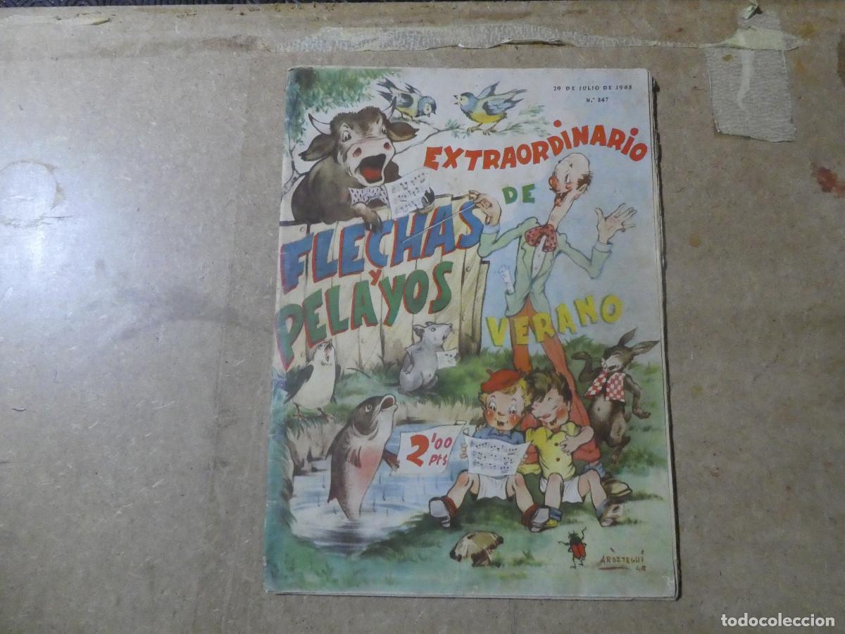 Tebeos: Extraordinario de verano de Flechas y Pelayos - Foto 1