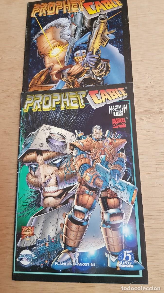 Tebeos: PROPHET/ CABLE # 1. 2 ( COMPLETA 2 N&Uacute;MEROS) PLANETA - Foto 1