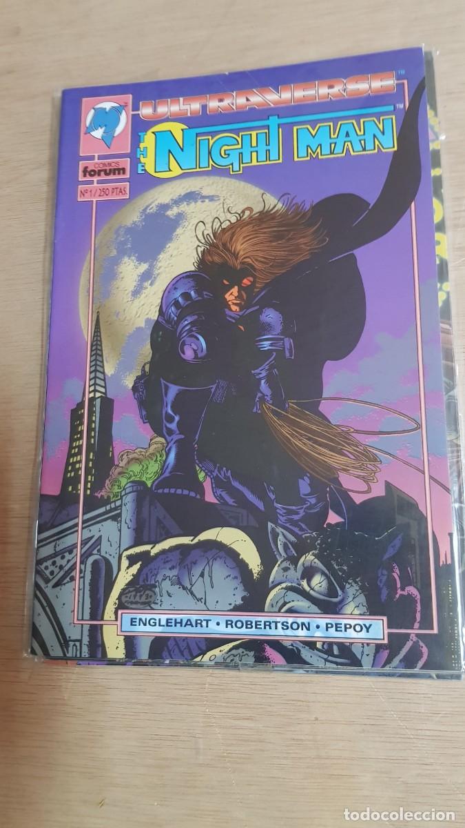 Tebeos: NIGHT MAN : 1 al 4 ( completa 4 N&Uacute;MEROS) - Foto 1