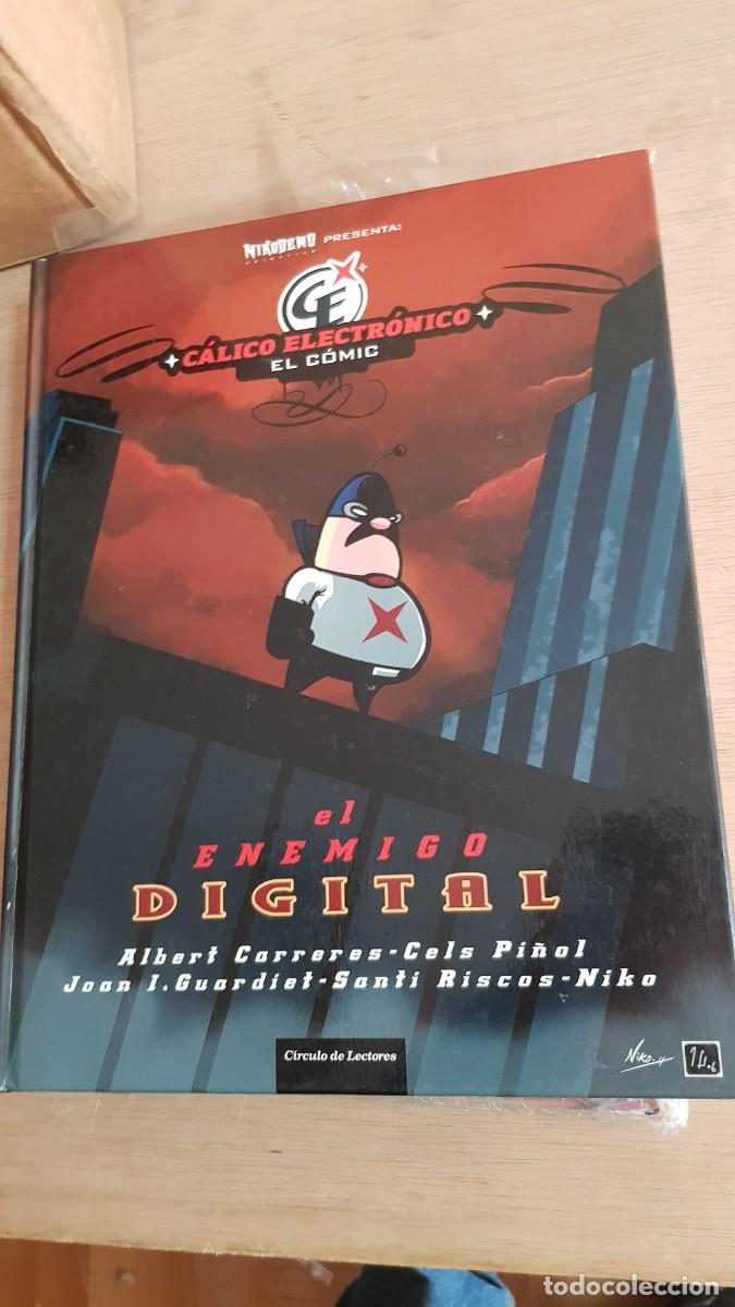 Tebeos: CALICO ELECTR&Oacute;NICO : EL COMIC...TOMO EN TAPA DURA deCIRCULO DE LECTORES - Foto 1