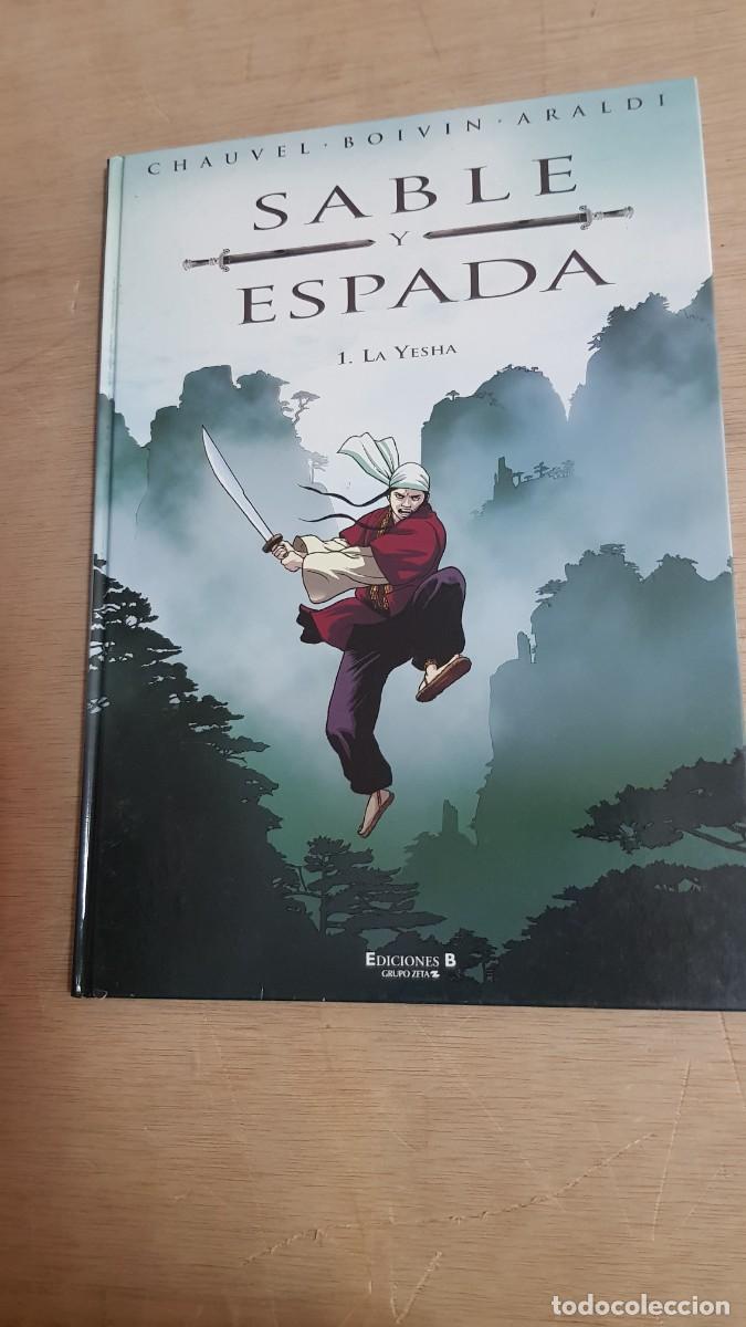 Tebeos: SABLE Y ESPADA ..TOMO EN TAPA DURA de EDICIONES B - Foto 1