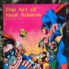 Tebeos: THE ART OF NEAL ADAMS VOLUME ONE - 1975 NEW YORK + ARTÍCULO NEAL ADAMS PAGINAS EXTRA!