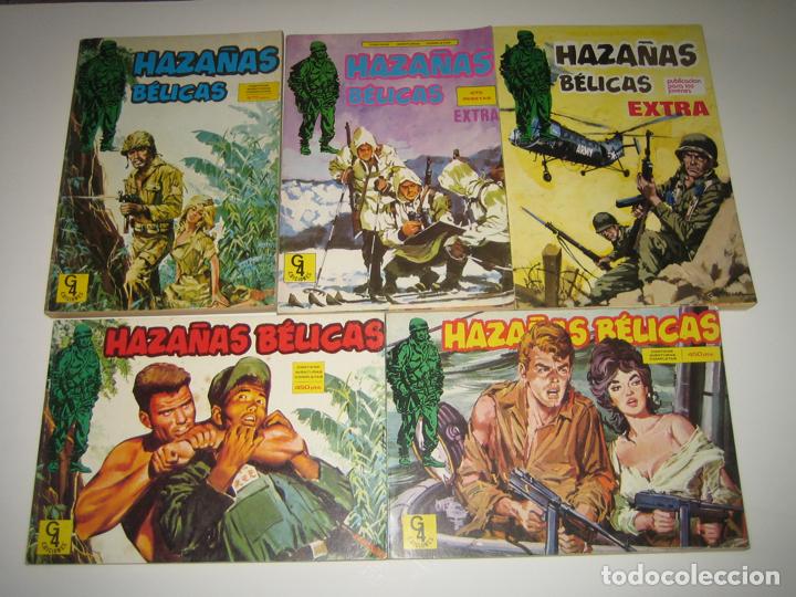 Tebeos: HAZA&Ntilde;AS BELICAS - LOTE DE 5 TOMOS DE COMICS - EXTRAS - Foto 1