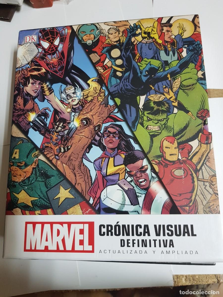 Tebeos: MARVEL COMICS : CRONICA VISUAL DEFINITIVA ( COFRE ) ...TOMO EN TAPA DURA - Foto 1