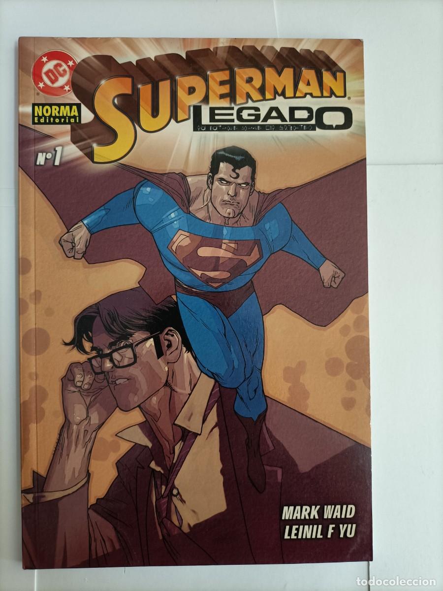 Tebeos: SUPERMAN: LEGADO 1 (TAPA BLANDA)... NORMA - Foto 1