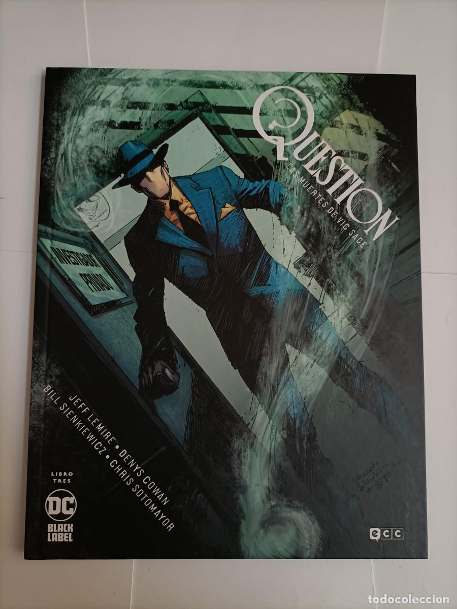Tebeos: QUESTION: LAS MUERTES DE VIC SAGE. LIBRO 1 (TAPA DURA)...ECC - Foto 1