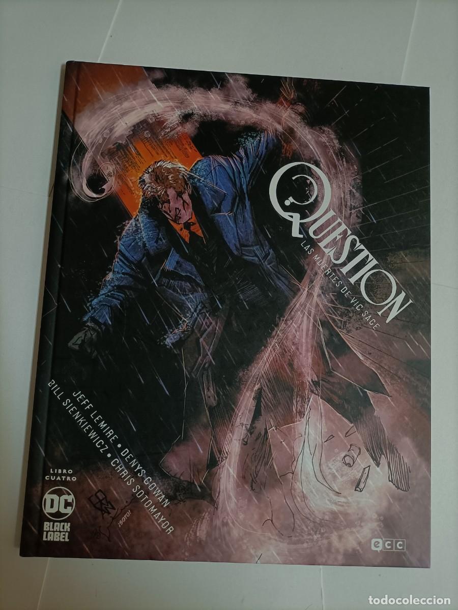 Tebeos: QUESTION: LAS MUERTES DE VIC SAGE. LIBRO 4 (TAPA DURA)...ECC - Foto 1