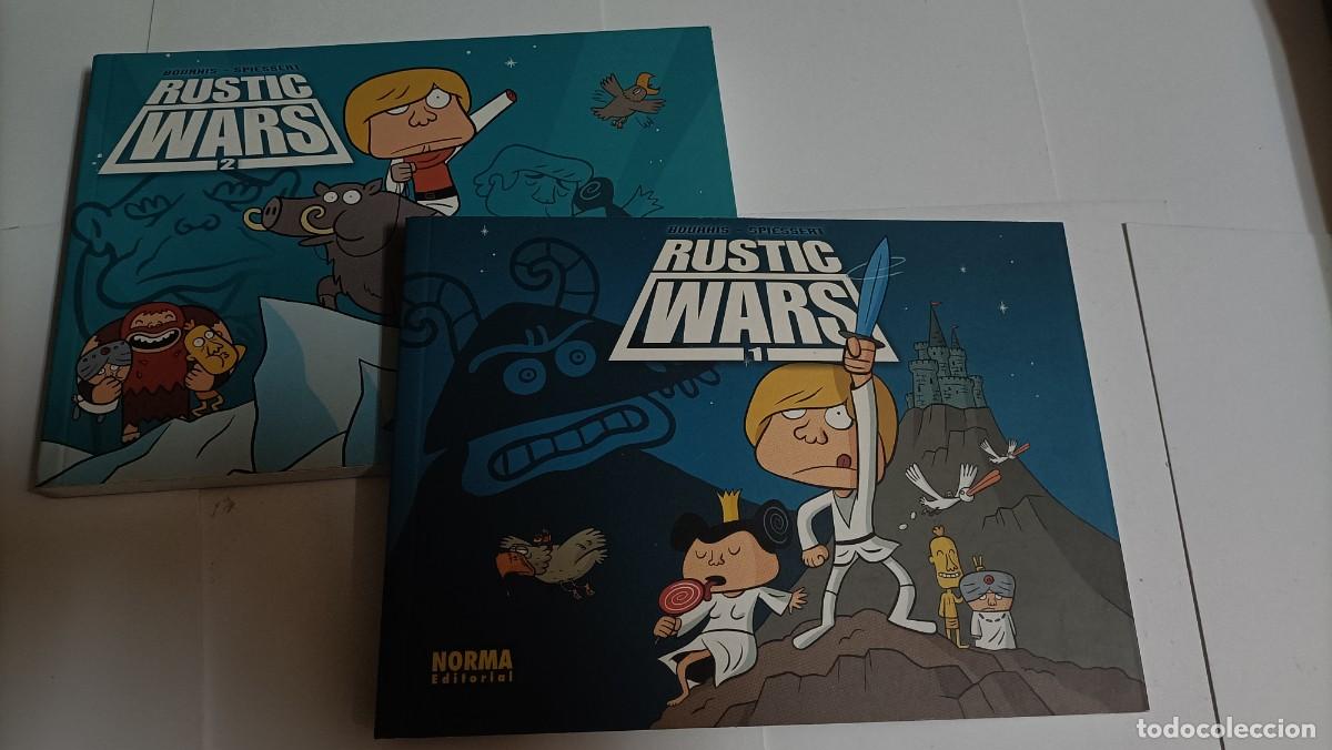 Tebeos: RUSTIC WARS: TOMO 1 y 2 (TAPA BLANDA)... NORMA - Foto 1