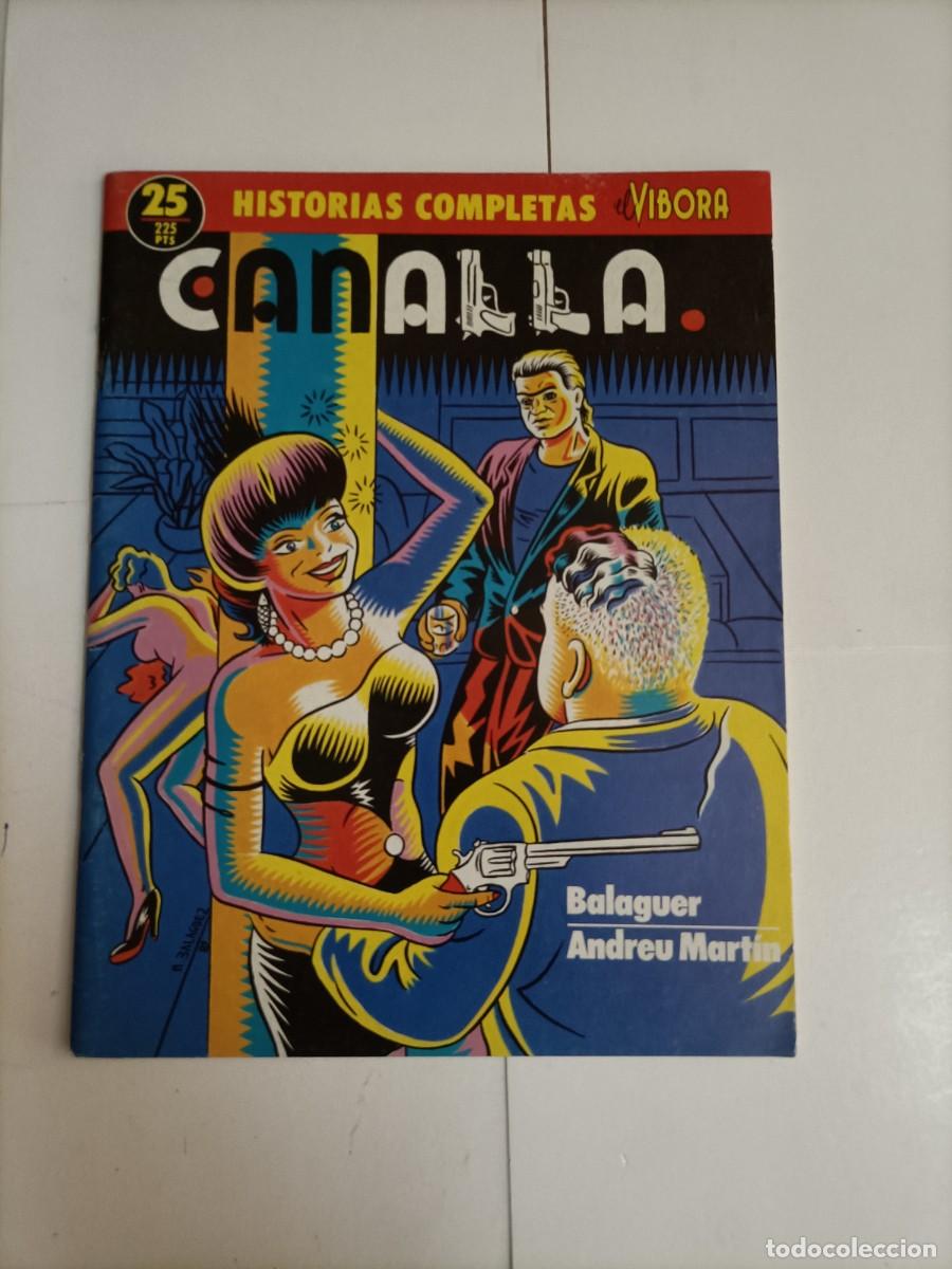 Tebeos: EL V&Iacute;BORA: 25 CANALLA (TAPA BLANDA)...LA CUPULA - Foto 1