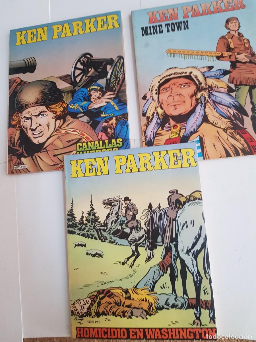 Tebeos: KEN PARKER ns. 2. 3. 4 ( LOTE 3 n&uacute;meros ) zinco - Foto 1